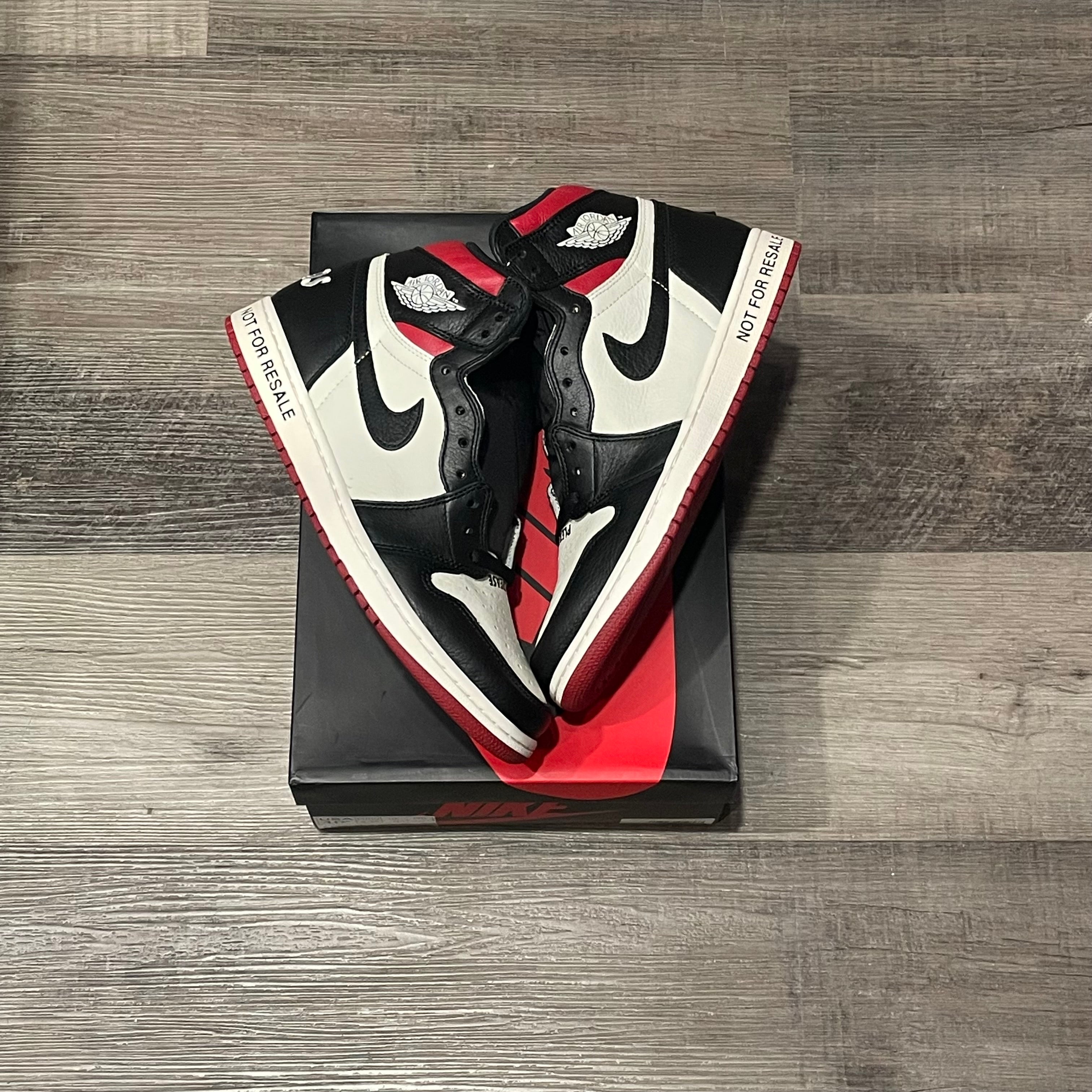 Jordan 1 Retro High Not for Resale Varsity Red