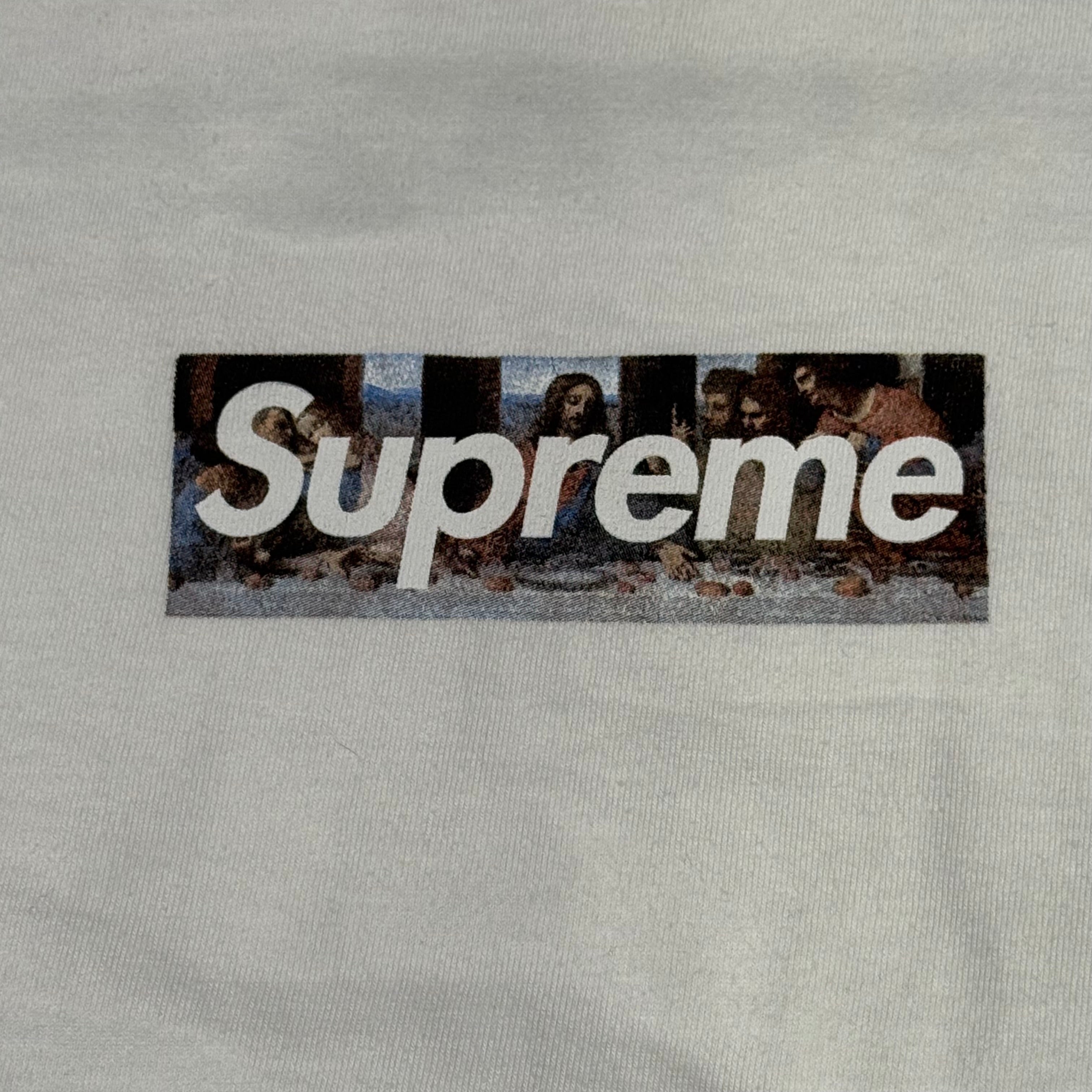 Supreme ”The Last Supper“ Box Logo Tee - Milan Store Opening （2021）