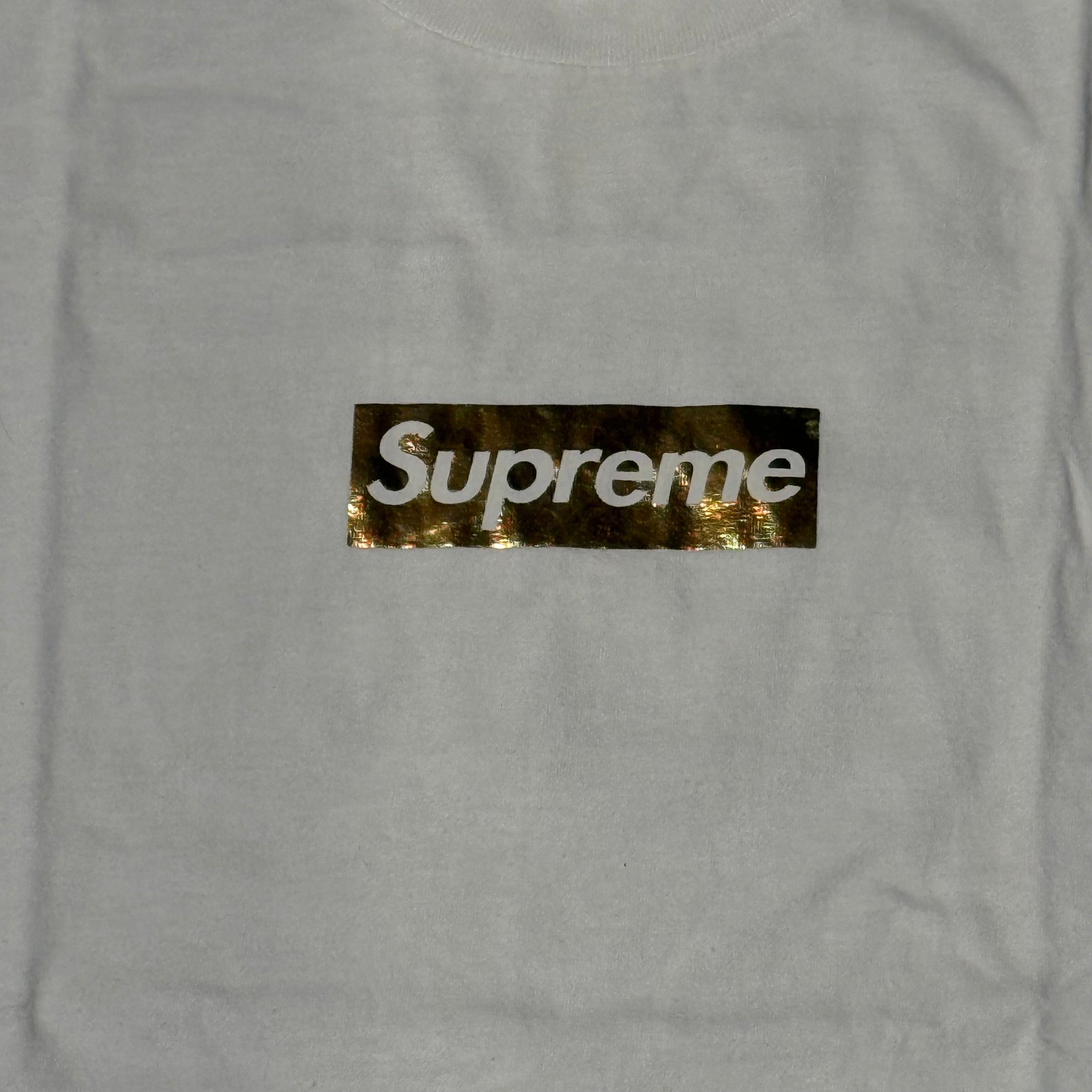 Supreme Nagoya Gold Box Logo Tee（2008）