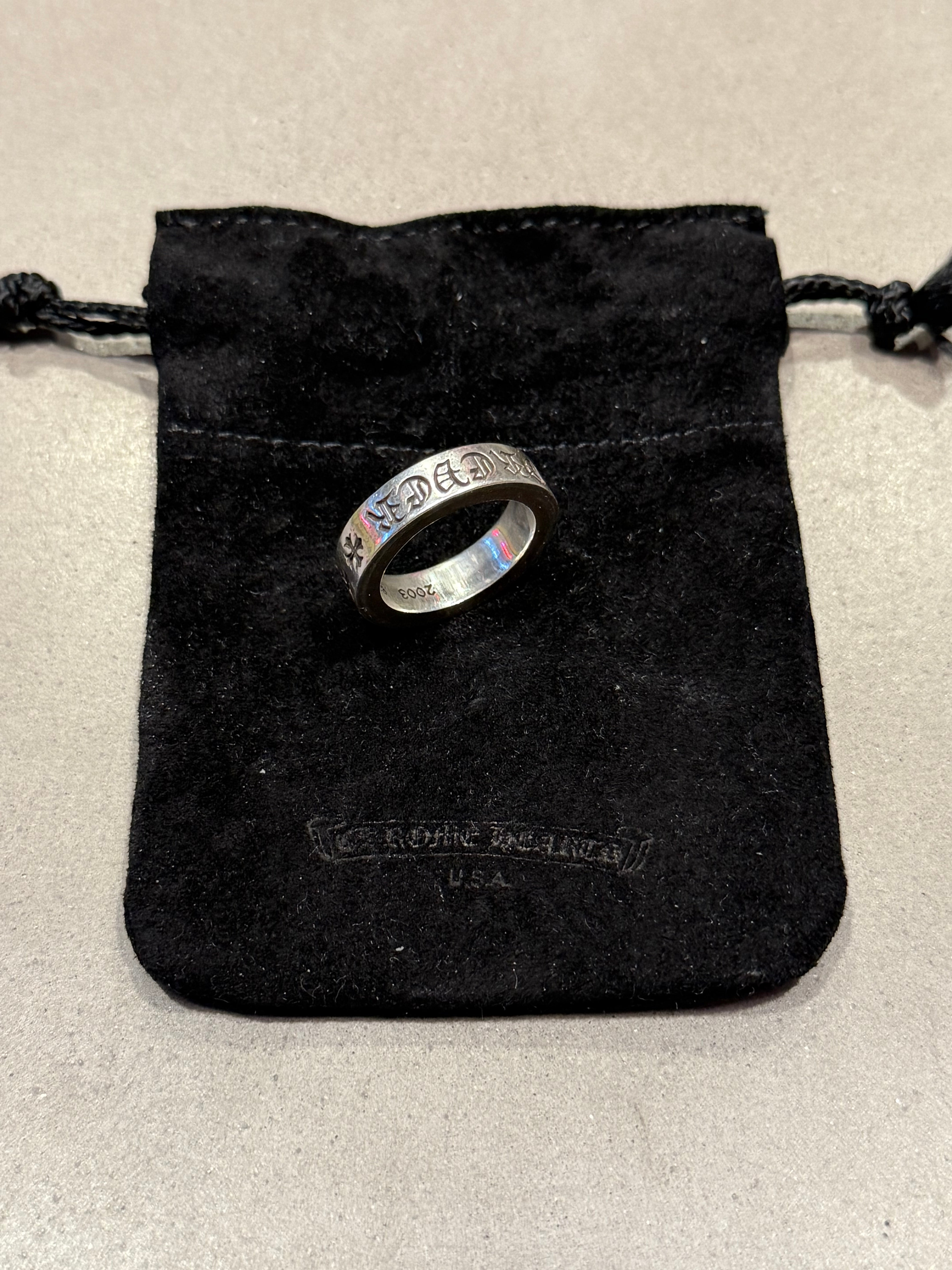 Chrome Hearts FOREVER Spacer Ring