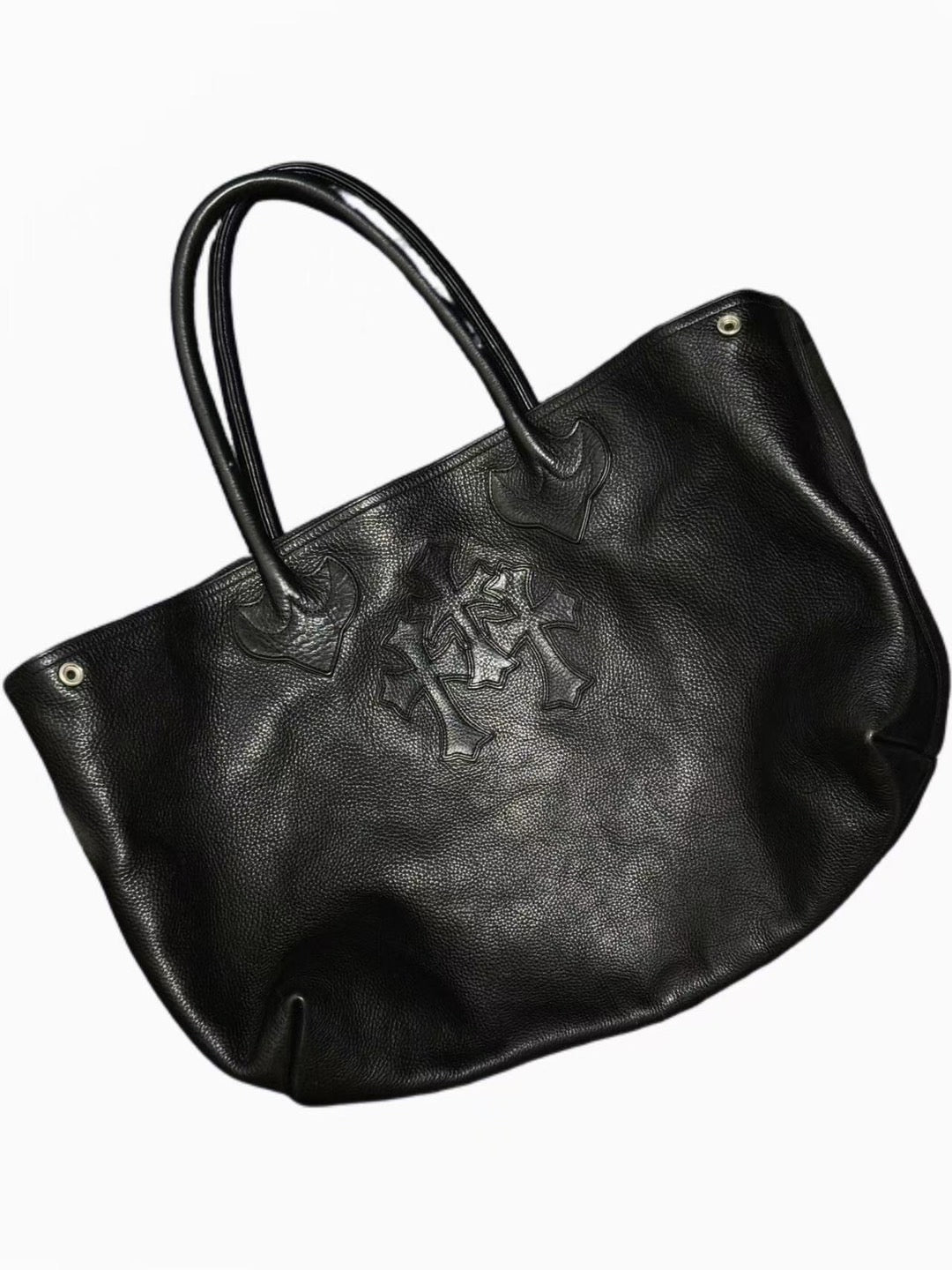 Chrome Hearts Leather Patch Tote Bag