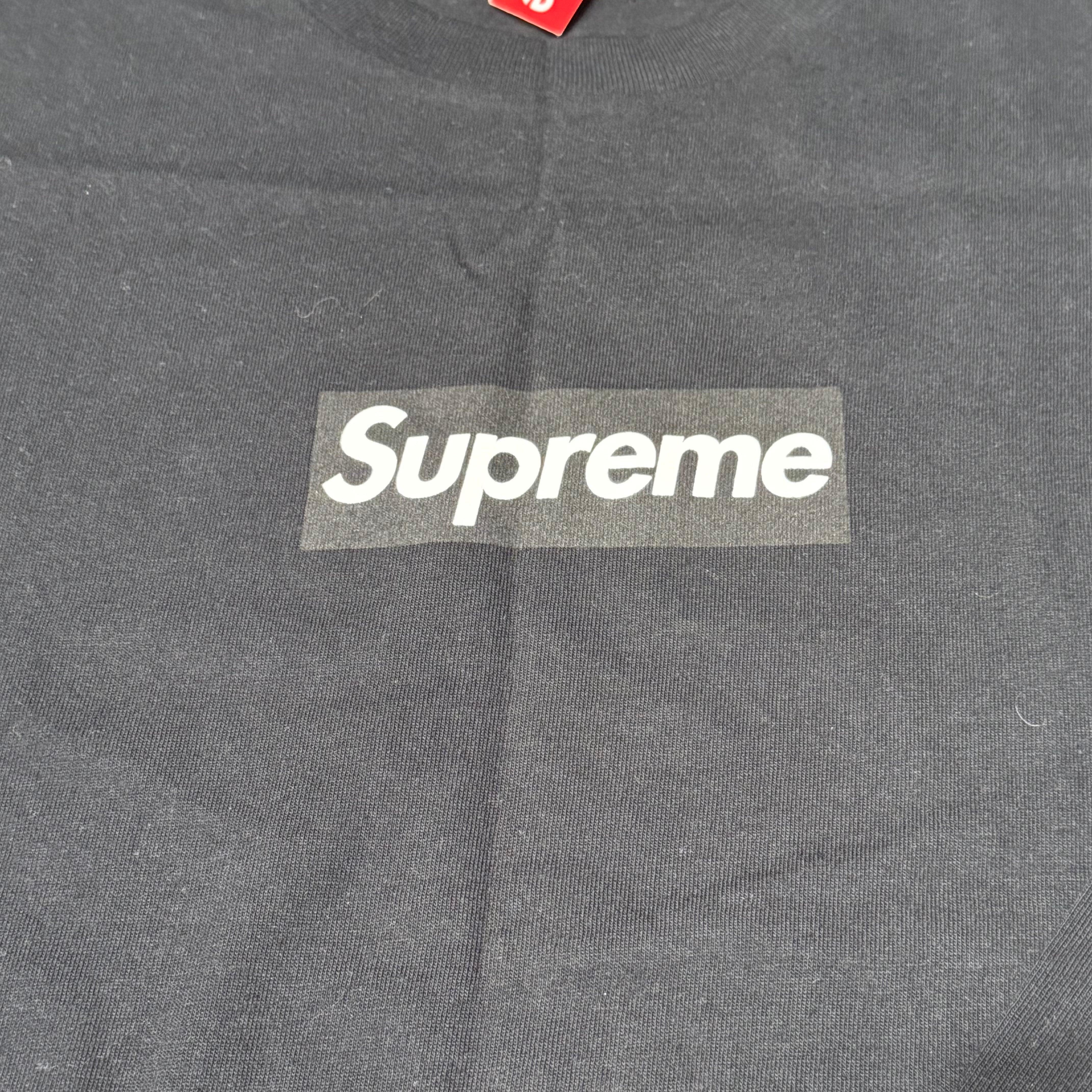 Supreme Box Logo Long-Sleeve Tee ’Black‘