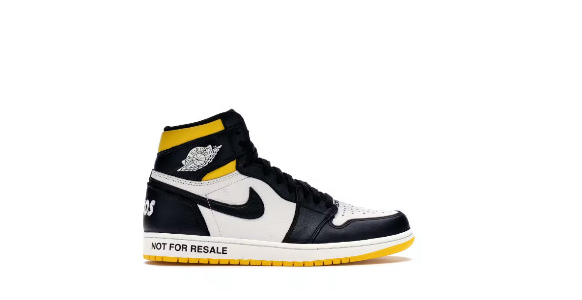 Jordan 1 Retro High Not for Resale Varsity Maize