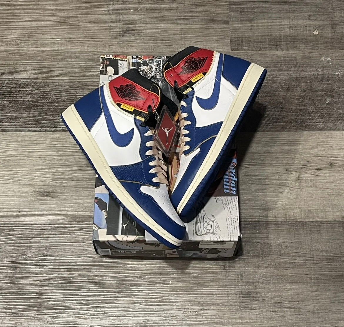 Jordan 1 Retro High
Union Los Angeles Storm Blue