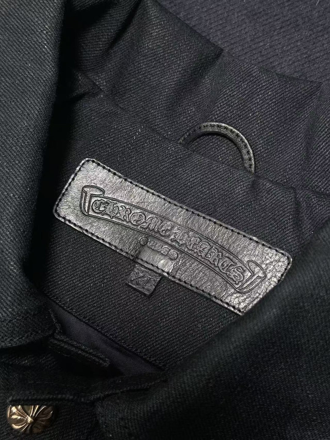 Chrome Hearts Floral Cross Patch Jacket