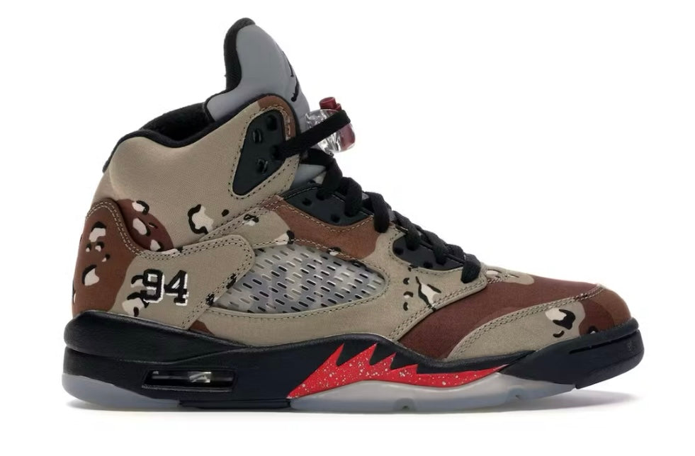 Jordan 5 Retro Supreme Desert Camo（Pre-Owned）