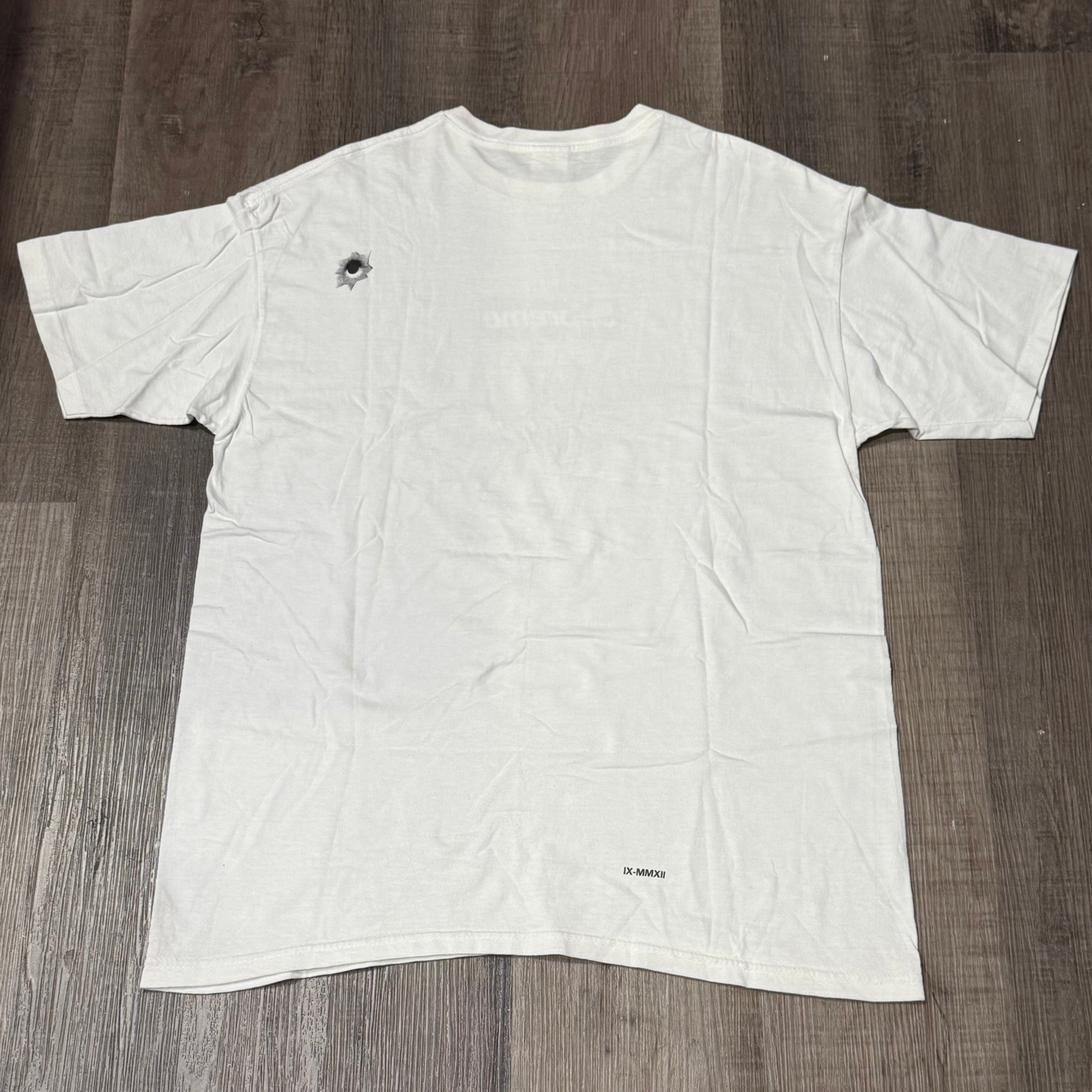 Supreme Shibuya Store Opening Bullet
Hole Box Logo Tee (White)