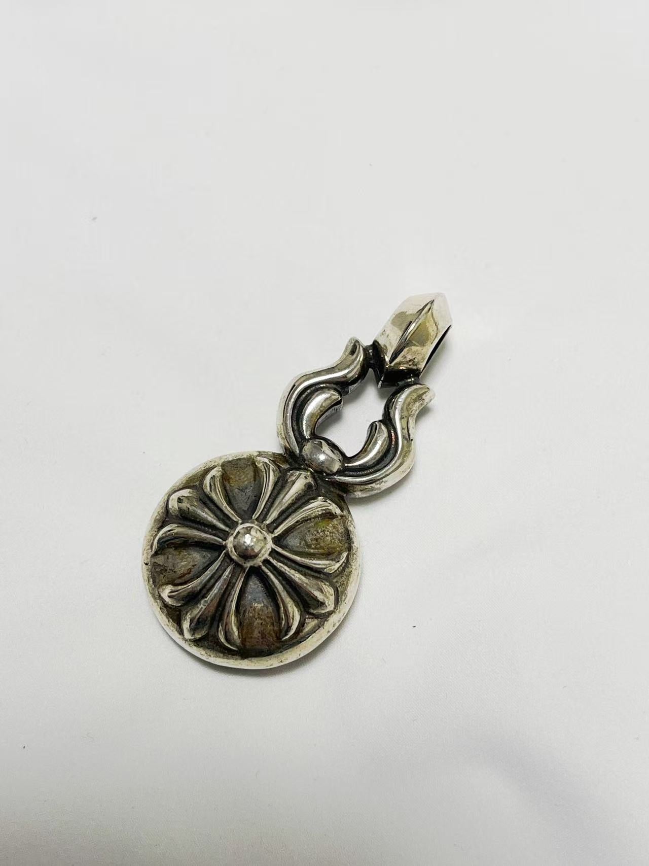 Chrome Hearts Chrome Hearts Large Cross Ball Necklace