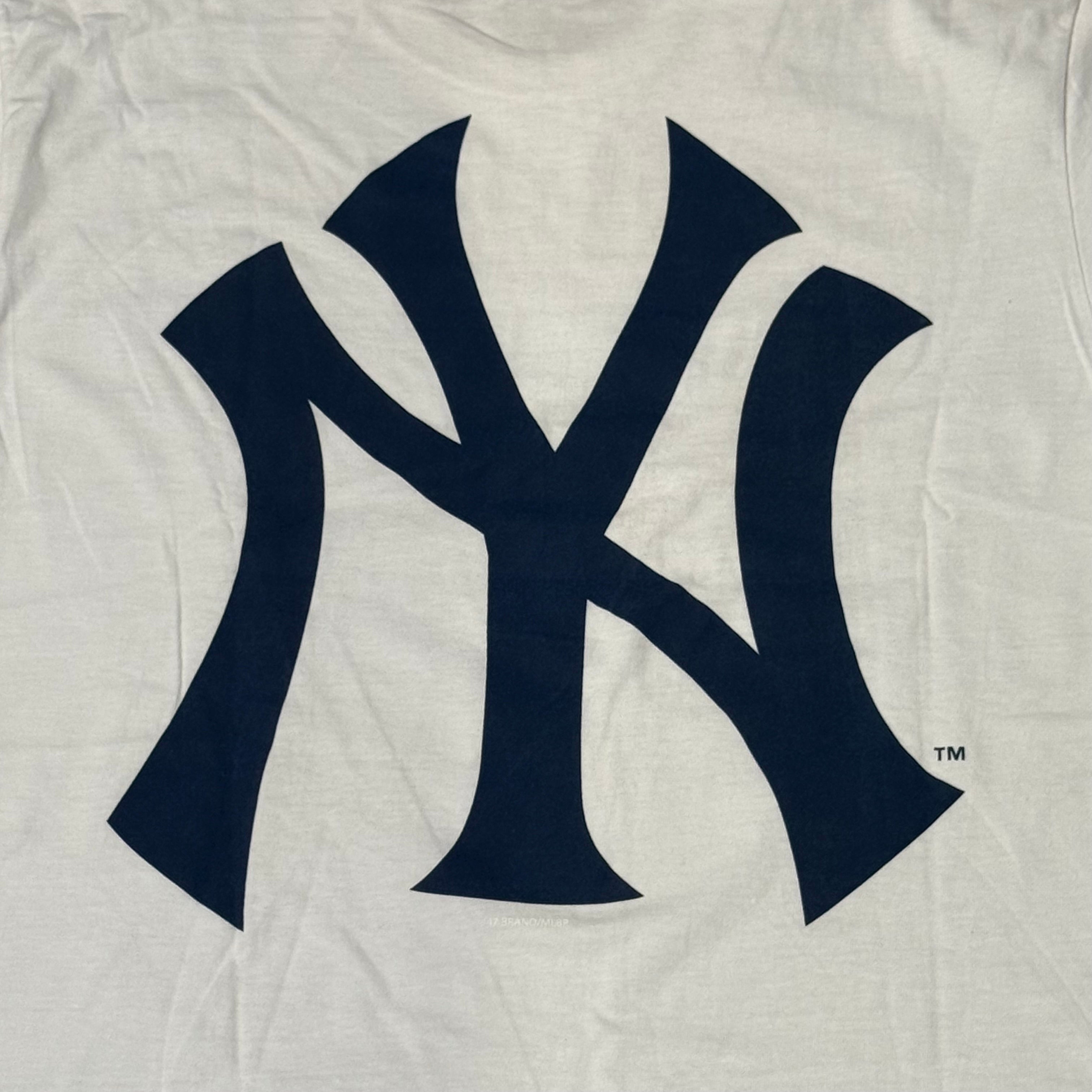 Supreme New York Yankees Box Logo Tee White