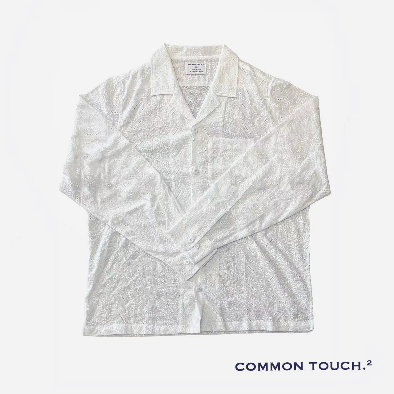 COMMON TOUCH.² Pure Bandanna Shirt