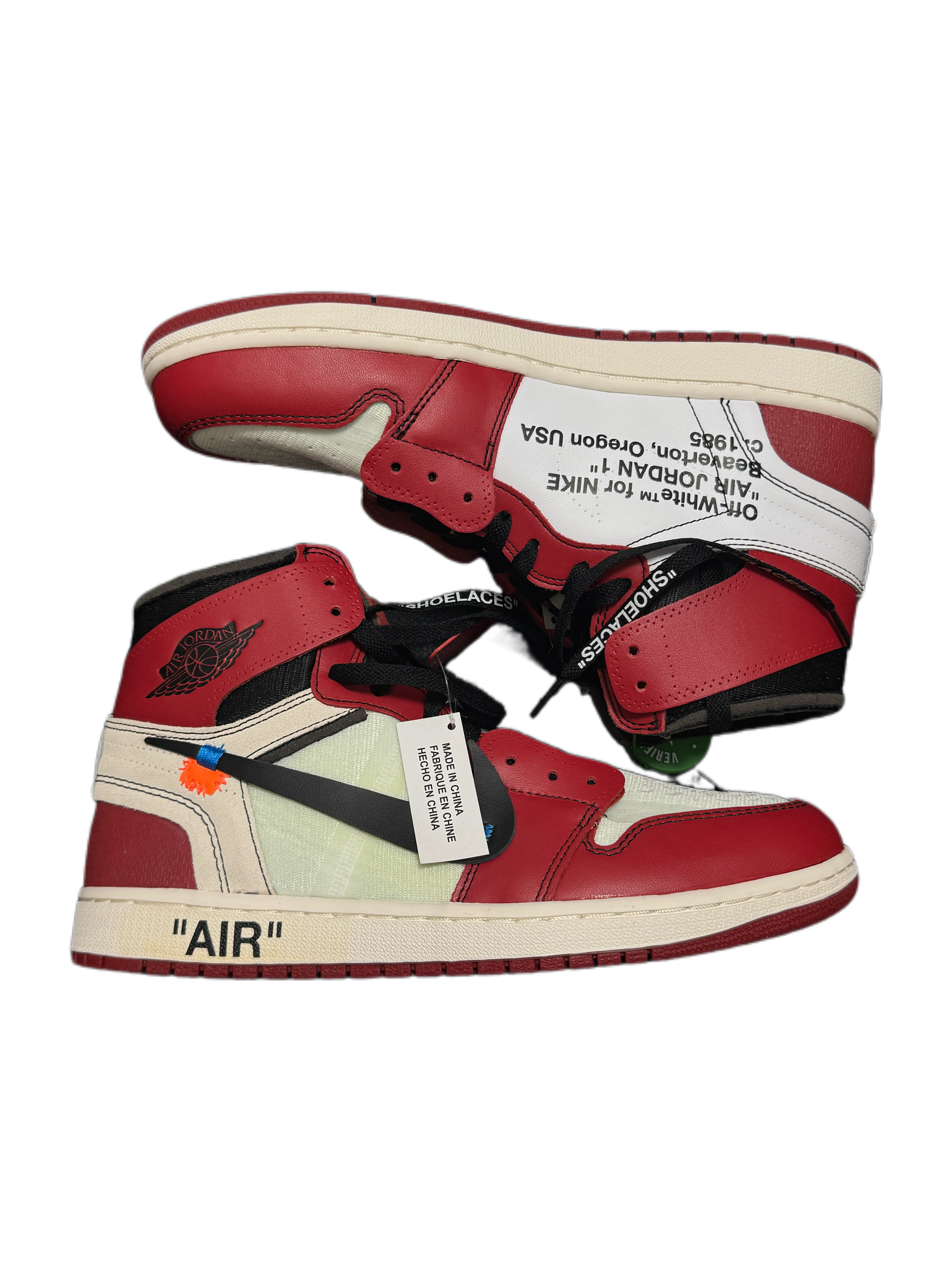 Jordan 1 Retro High Off-White Chicago