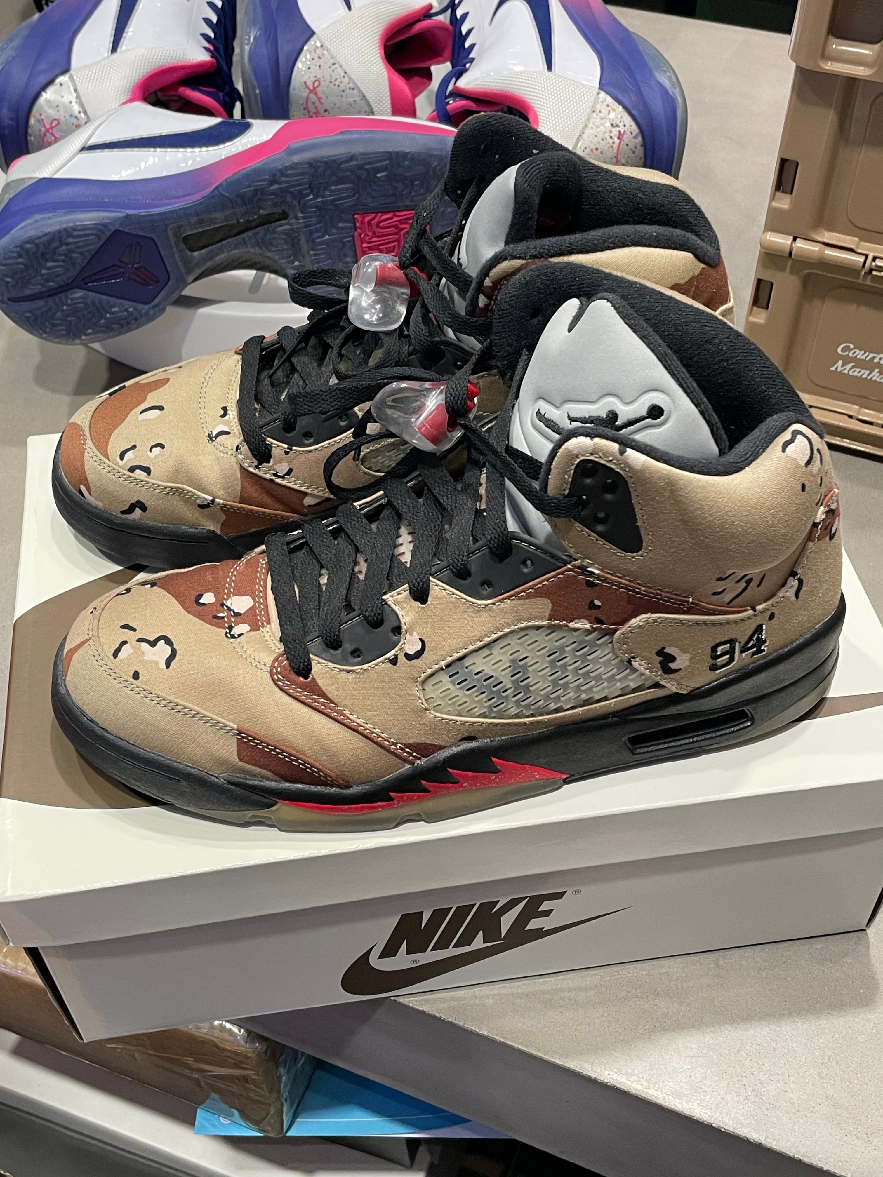 Jordan 5 Retro Supreme Desert Camo（Pre-Owned）