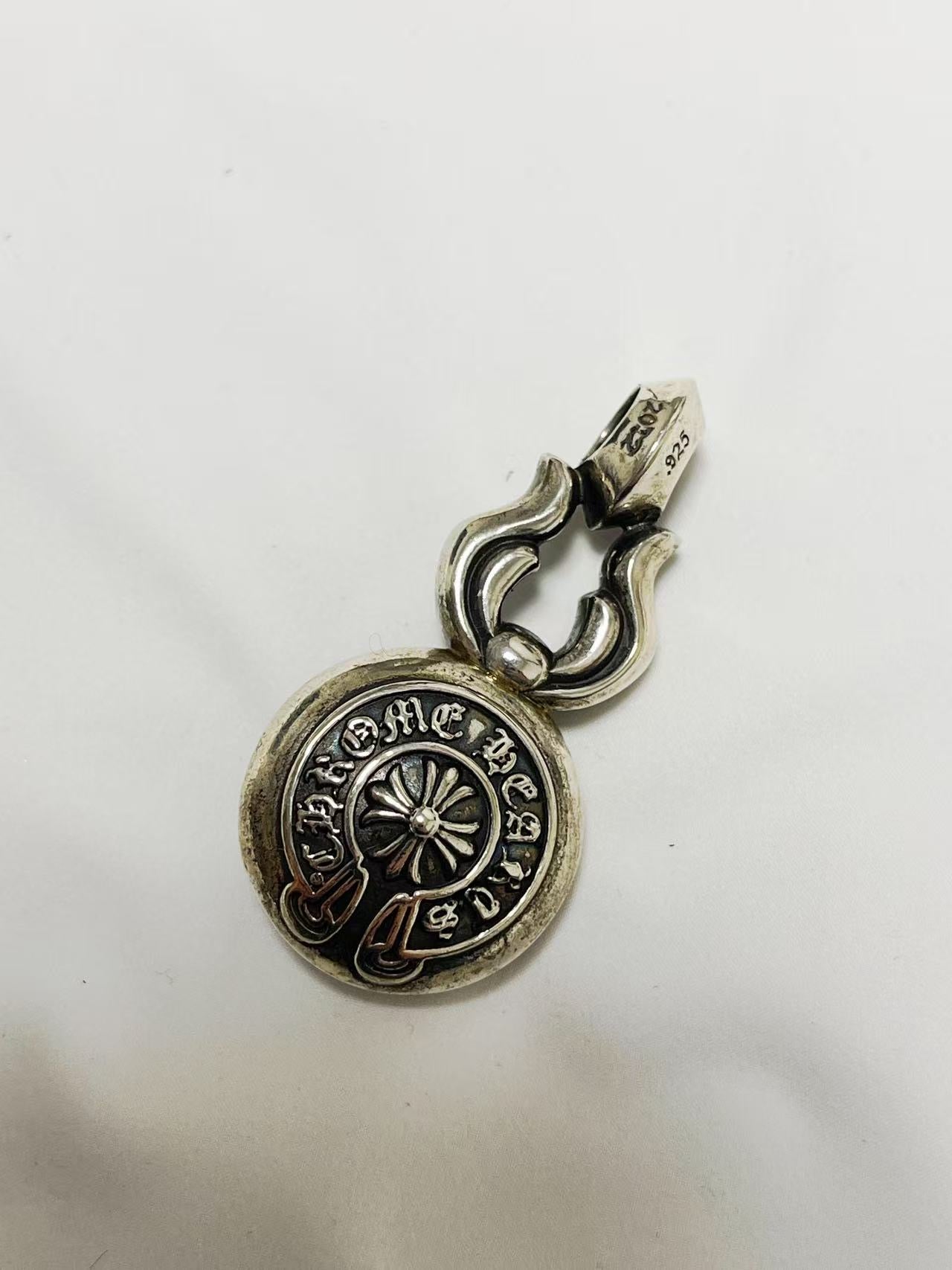 Chrome Hearts Chrome Hearts Large Cross Ball Necklace