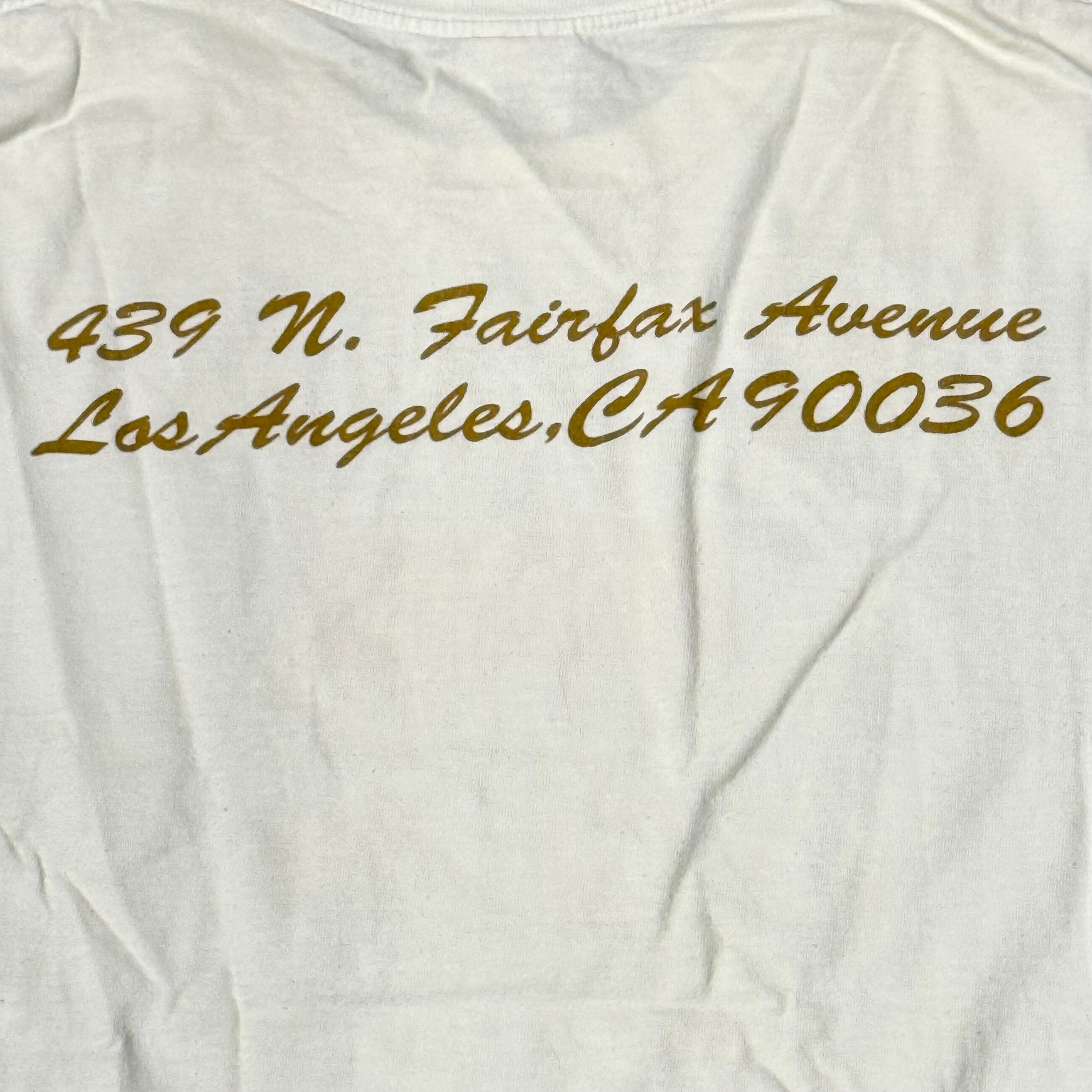 Supreme ”Hebrew Box Logo“ Tee —
Los Angeles Store Opening (2004)