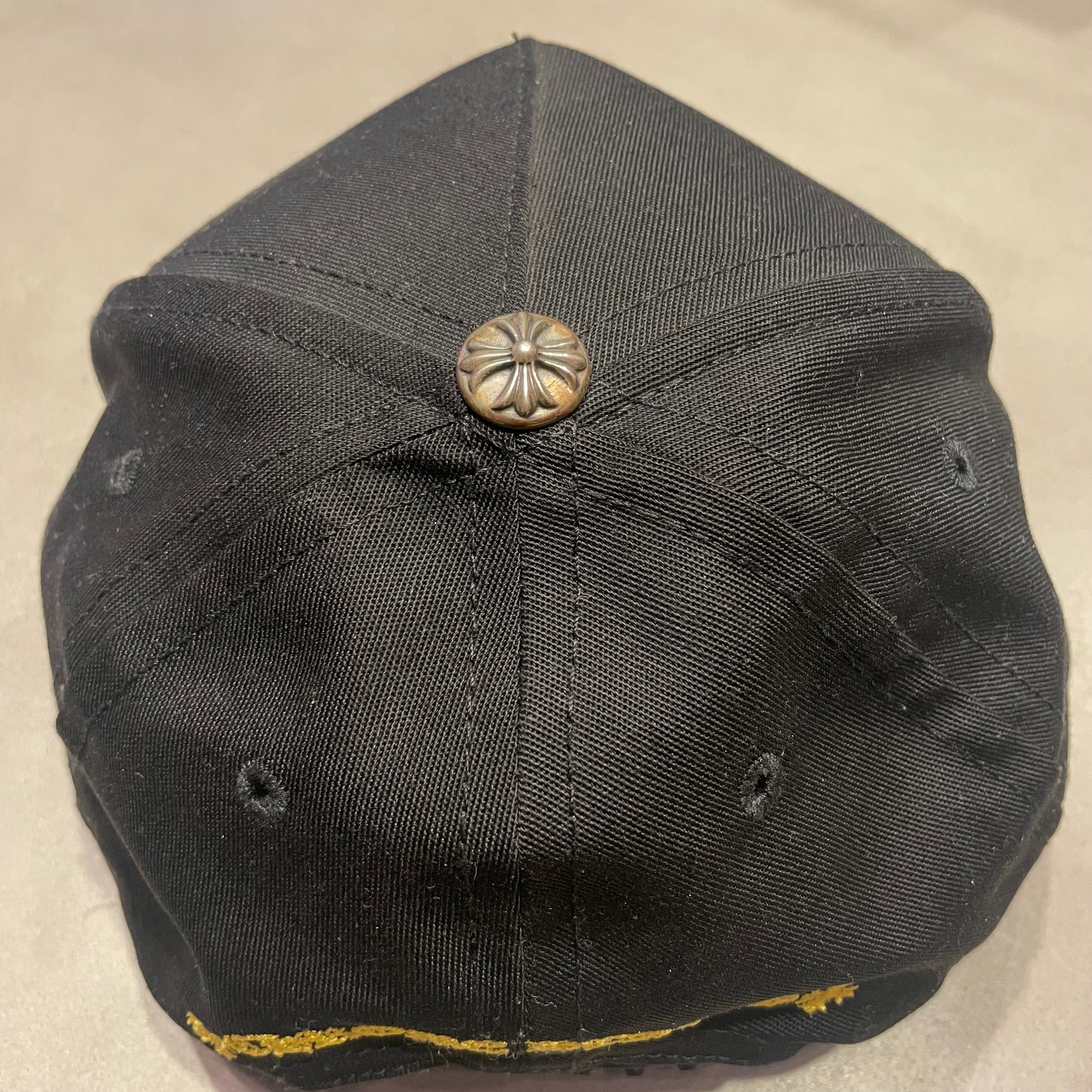 Chrome Hearts CH Silver Button Hat