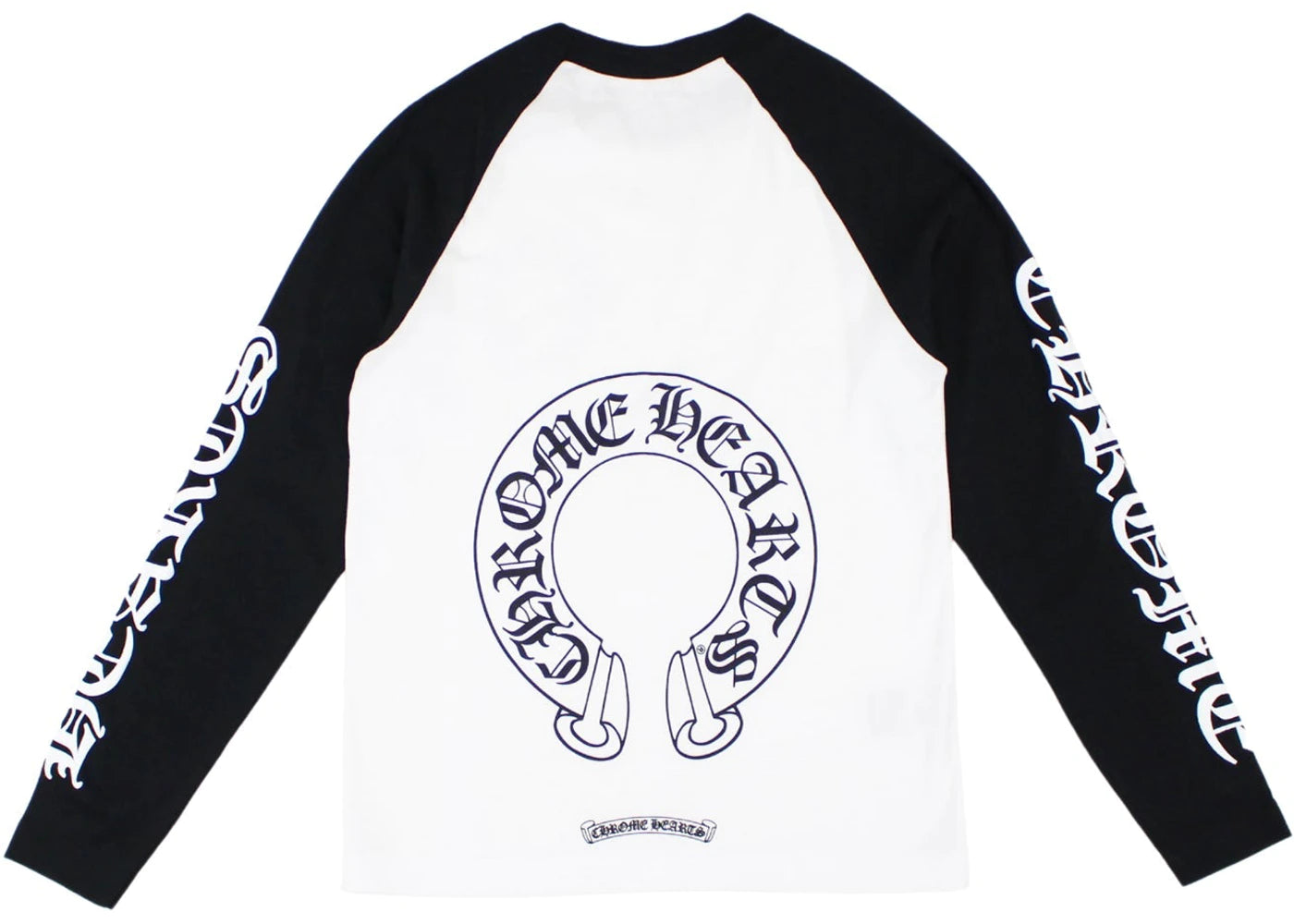 Chrome Hearts Horseshoe Baseball Shirt White/Black – SEVAGE KICK