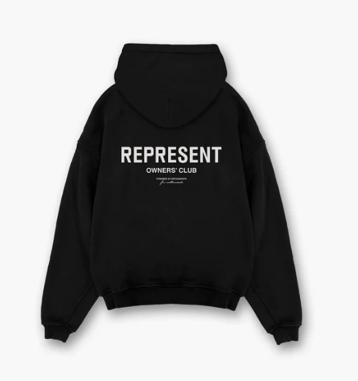 REPRESENT OWNERS CLUB HOODIE - BLACK