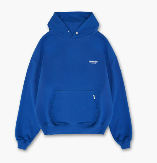 REPRESENT OWNERS CLUB HOODIE - COBALT