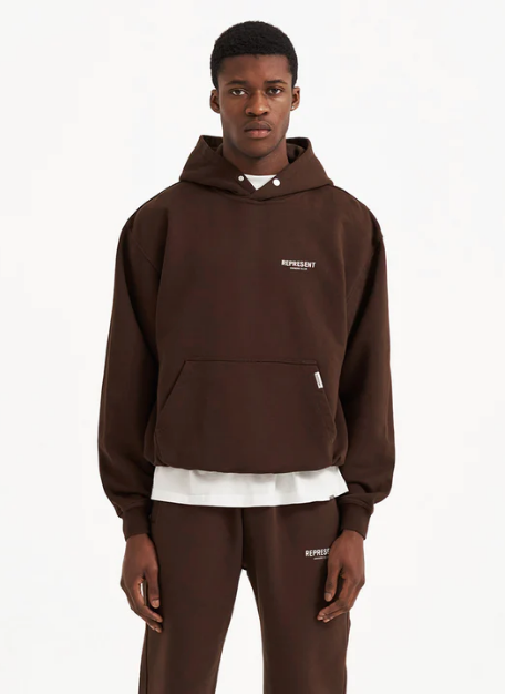 REPRESENT OWNERS CLUB HOODIE - BROWN