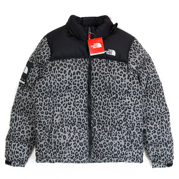 Supreme x the cheap north face leopard nuptse